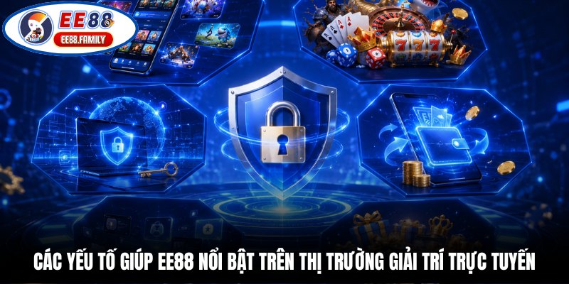 Các yếu tố giúp EE88 nổi bật trên thị trường giải trí trực tuyến