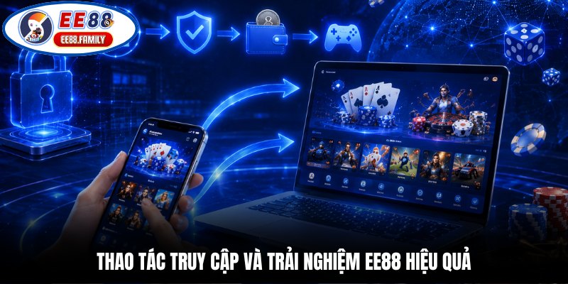 Thao tác truy cập và trải nghiệm EE88 hiệu quả